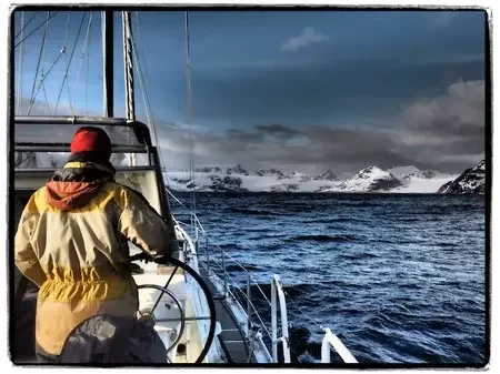 PELI SAILS TO THE SOUTH GEORGIA ISLAND