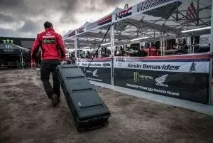 OFFICIAL SUPPLIER OF THE HONDA  RACING TEAM AT DAKAR 2018