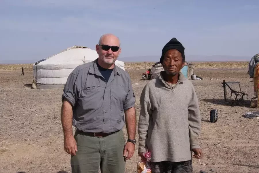 STUCK IN SOUTH GOBI DESERT, MANGOLIA